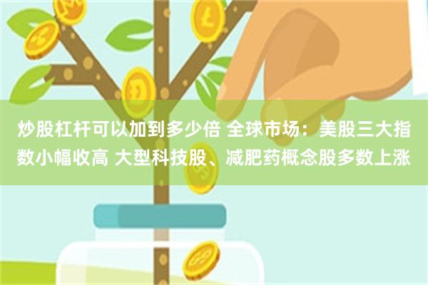 炒股杠杆可以加到多少倍 全球市场：美股三大指数小幅收高 大型科技股、减肥药概念股多数上涨