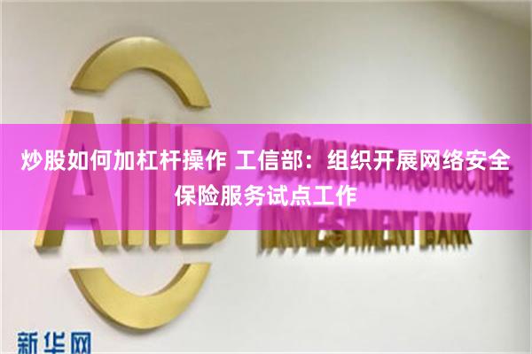 炒股如何加杠杆操作 工信部：组织开展网络安全保险服务试点工作