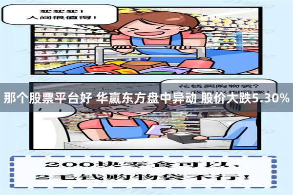 那个股票平台好 华赢东方盘中异动 股价大跌5.30%