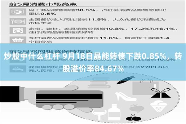 炒股中什么杠杆 9月18日晶能转债下跌0.85%，转股溢价率84.67%
