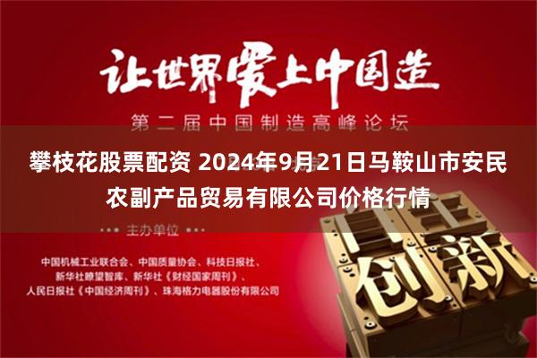 攀枝花股票配资 2024年9月21日马鞍山市安民农副产品贸易有限公司价格行情