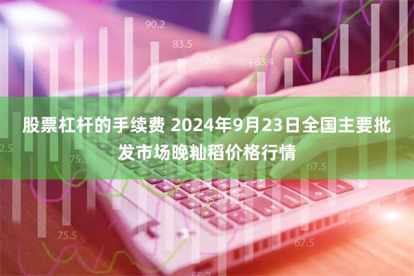 股票杠杆的手续费 2024年9月23日全国主要批发市场晚籼稻价格行情
