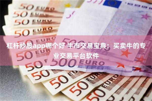 杠杆炒股app哪个好 牛市交易宝典：买卖牛的专业交易平台软件