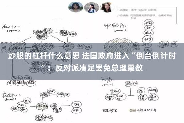 炒股的杠杆什么意思 法国政府进入“倒台倒计时”：反对派凑足罢免总理票数