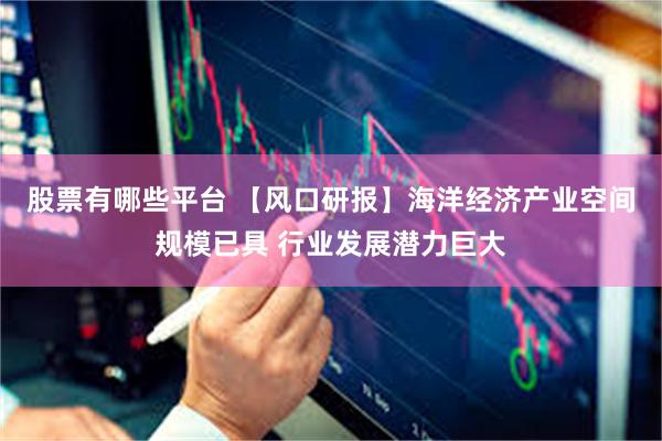 股票有哪些平台 【风口研报】海洋经济产业空间规模已具 行业发展潜力巨大