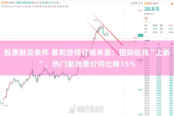 股票融资条件 暑期游预订潮来袭：国际航线“上新”，热门航线票价同比降15%