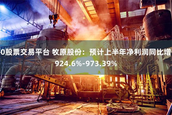 t+0股票交易平台 牧原股份：预计上半年净利润同比增长924.6%-973.39%