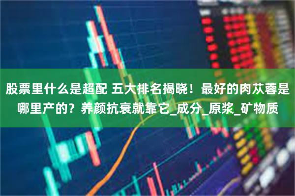 股票里什么是超配 五大排名揭晓！最好的肉苁蓉是哪里产的？养颜抗衰就靠它_成分_原浆_矿物质